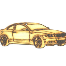 ZSPEC Laser-Engraved Wood Ornament, Style: BMW 1-Series, Birch, ~5"