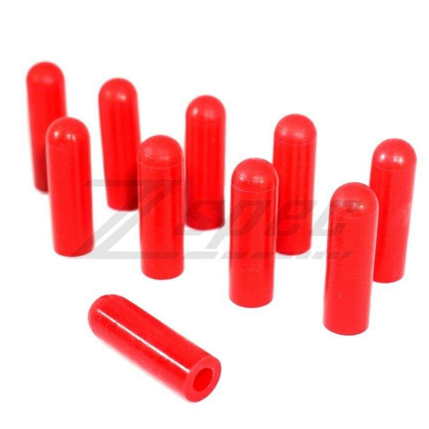 ZSPEC T-Bolt Clamp Dress Up Sleeves/Caps, Silicone-Rubber, 10-Pack