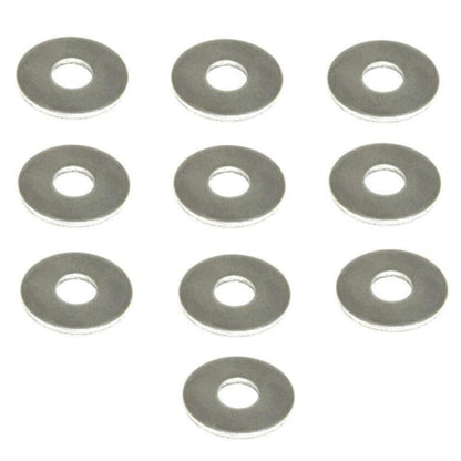 ZSPEC M4 Fender Flat Washers, SUS304 Stainless, 10-Pack