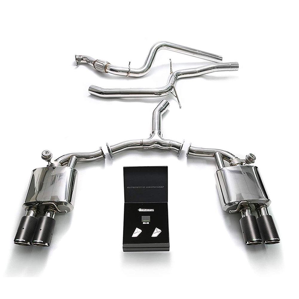 Armytrix Stainless Steel Valvetronic Catback Exhaust System | 2016-2021 Audi A5 Quattro/Sportback (AU954-QC11)