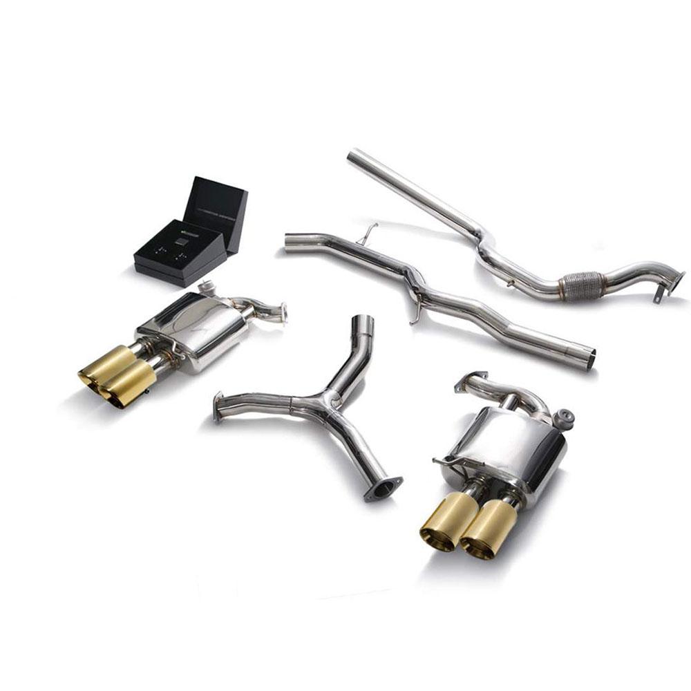 Armytrix Stainless Steel Valvetronic Catback Exhaust System | 2016-2021 Audi A5 Quattro/Sportback (AU954-QC11)