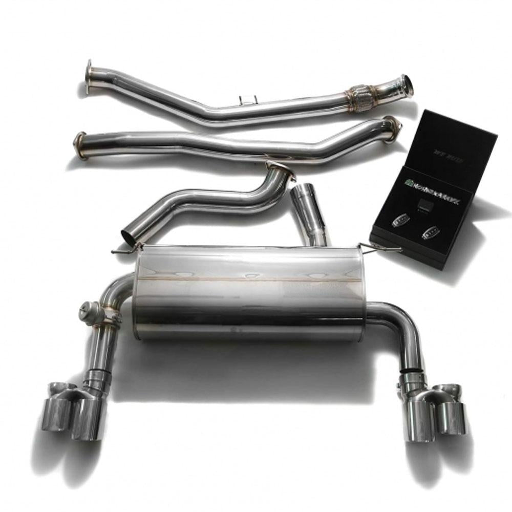 Armytrix Stainless Steel Valvetronic Catback Exhaust System | 2012-2015 BMW 335i / 435i F3x (BMF33-DC11)