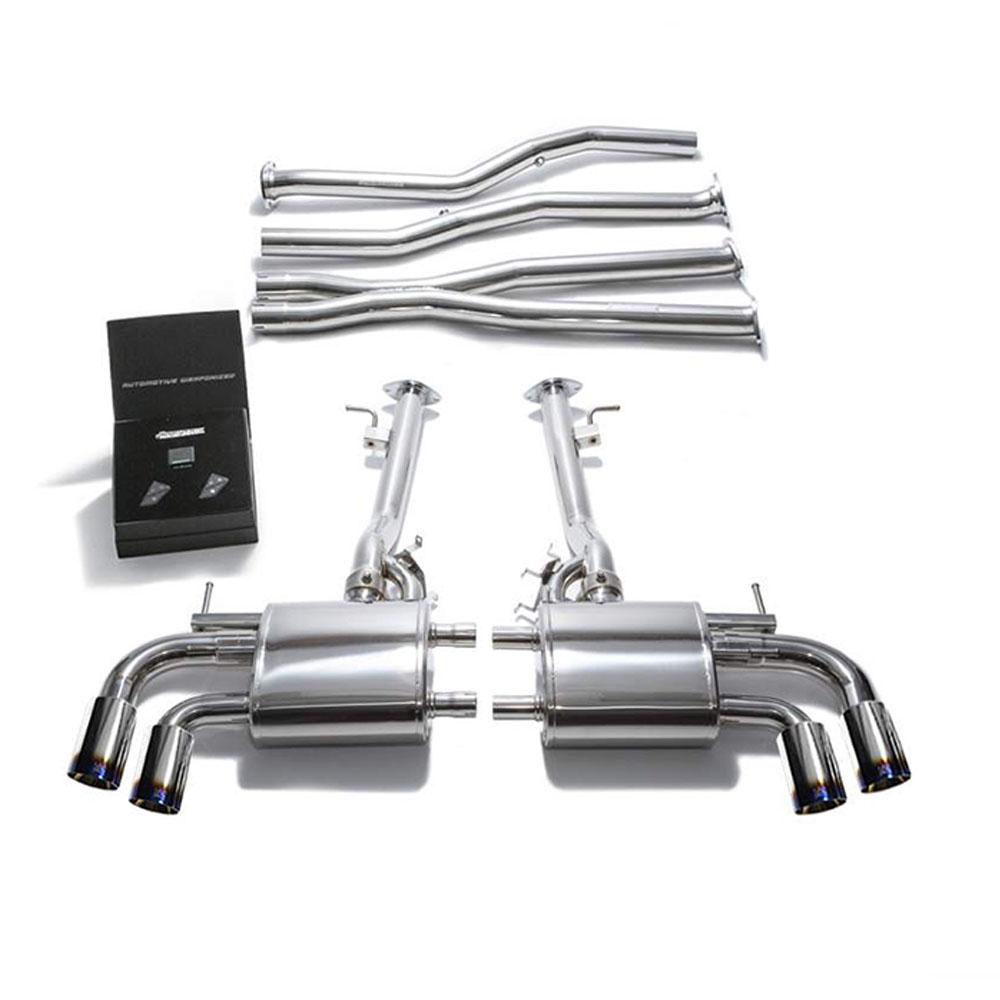 Armytrix Stainless Steel Valvetronic Exhaust System | 2017-2021 Lexus LC500 (LXLC5-QC11)