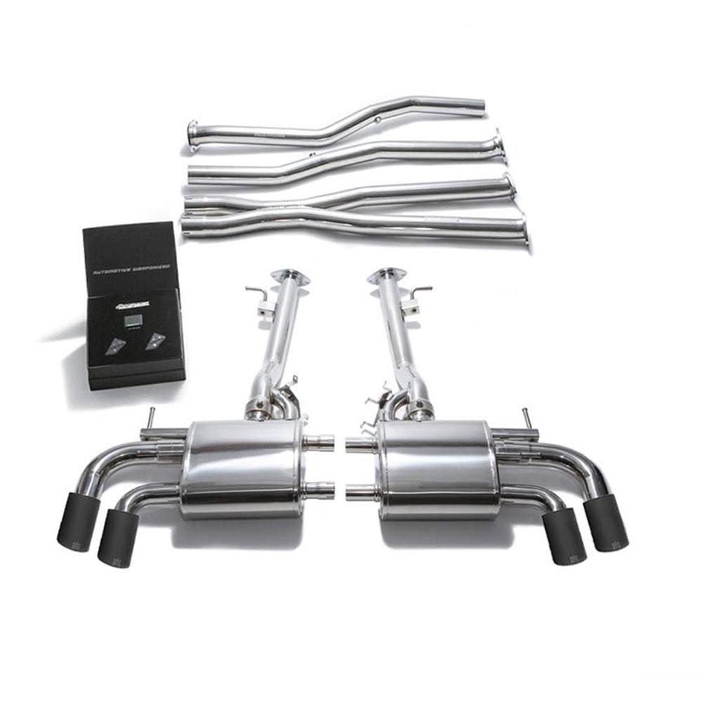 Armytrix Stainless Steel Valvetronic Exhaust System | 2017-2021 Lexus LC500 (LXLC5-QC11)