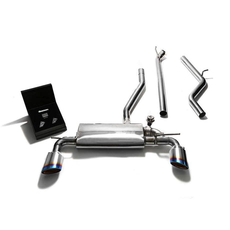 Armytrix Stainless Steel Valvetronic Catback Exhaust System | 2013-2015 Mercedes-Benz A-Class W176 2WD (MBA25-DS18B)