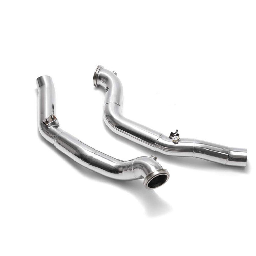 Armytrix Sport Cat-Pipe w/200 CPSI Catalytic Converters | 2013-2020 Maserati Ghibli SQ4 (MG574-CD)