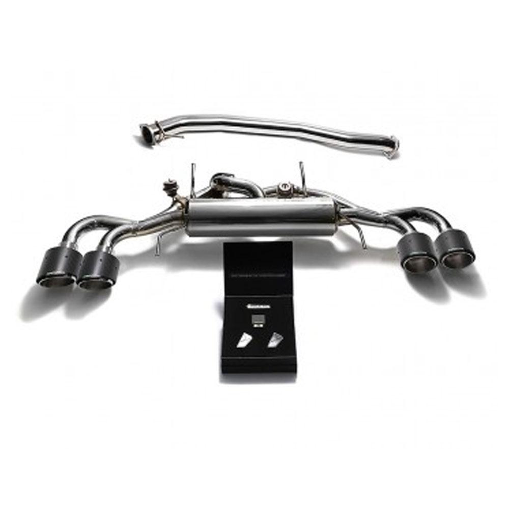 Armytrix Stainless Steel Valvetronic Catback Exhaust 102mm System | 2009-2021 Nissan GT-R R35 (NI35S-BF NI35S-BQC47)