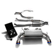Armytrix Stainless Steel Valvetronic Catback Exhaust with Dual Exhaust Tips | 2009-2020 Nissan 370Z (NIZ37-DS13B)
