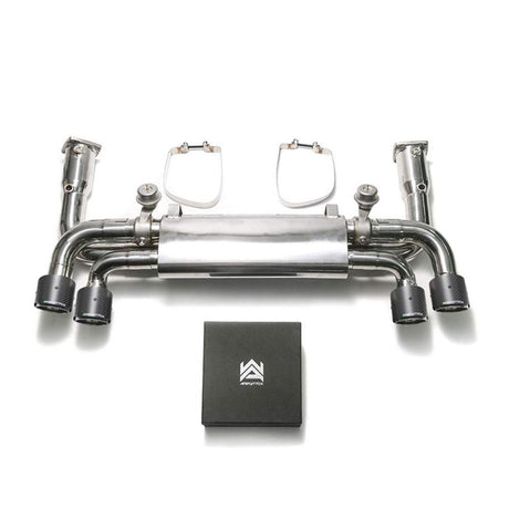 Armytrix Stainless Steel Sport High-Flow Valvetronic Exhaust System | 2017-2019 Porsche 991.2 Carrera (P92C2-CD+P92C2-DS41B)