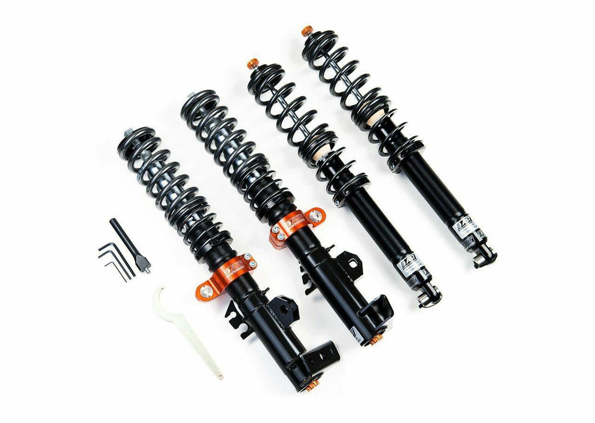 AST Suspension 5100 Series Coilovers (Excludes Front/Rear Top Mounts) (True Coilover) - 2003-2007 Subaru Impreza WRX RS 2.5 (GG/GD PCD 5x100)