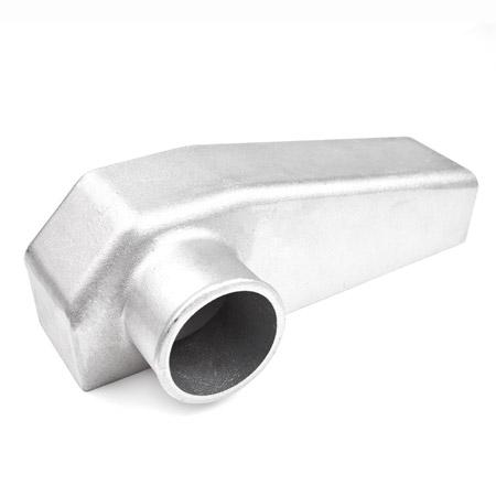 ATP Aluminum End Tank - Bottom Left - 3" Outlet - 12" Tall x 3" Thick (ATP-MDP-015)