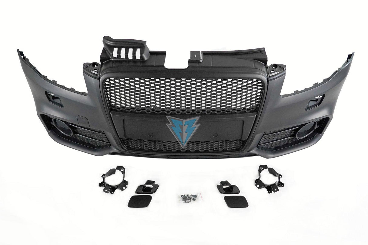 2005-2008 Audi A4 / S4 (B7) to RS4 Style Front Bumper Conversion Kit