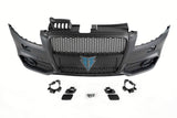 2005-2008 Audi A4 / S4 (B7) to RS4 Style Front Bumper Conversion Kit