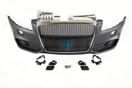 2005-2008 Audi A4 / S4 (B7) to RS4 Style Front Bumper Conversion Kit
