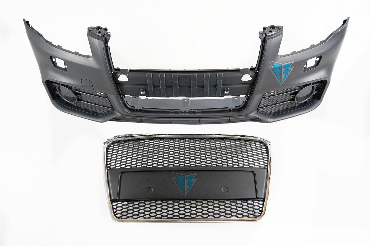 2005-2008 Audi A4 / S4 (B7) to RS4 Style Front Bumper Conversion Kit