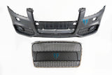 2005-2008 Audi A4 / S4 (B7) to RS4 Style Front Bumper Conversion Kit