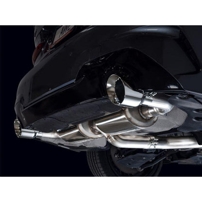 AWE 19-23 BMW 330i / 21-23 BMW 430i Base G2X Touring Axle Back Exhaust - Chrome Silver