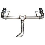 AWE Tuning Track Edition Axle Back Exhaust | 3" Diameter | 4.5" Dual Chrome Silver BMW 430i 2021-2024|BMW 330i 2019-2024|BMW 330i xDrive 2019-2024|BMW 430i xDrive 2021-2024