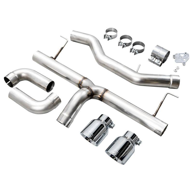 AWE Tuning Track Edition Axle Back Exhaust | 3" Diameter | 4.5" Dual Chrome Silver BMW 430i 2021-2024|BMW 330i 2019-2024|BMW 330i xDrive 2019-2024|BMW 430i xDrive 2021-2024