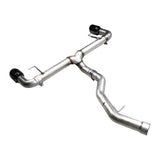 AWE Tuning Track Edition Axle Back Exhaust | 3" Diameter | 4.5" Dual Diamond Black BMW 430i 2021-2024|BMW 330i 2019-2024|BMW 330i xDrive 2019-2024|BMW 430i xDrive 2021-2024