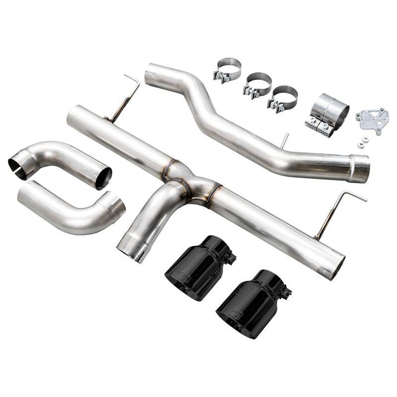 AWE Tuning Track Edition Axle Back Exhaust | 3" Diameter | 4.5" Dual Diamond Black BMW 430i 2021-2024|BMW 330i 2019-2024|BMW 330i xDrive 2019-2024|BMW 430i xDrive 2021-2024