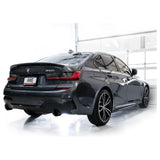 AWE Tuning Track Edition Axle Back Exhaust | 3" Diameter | 4.5" Dual Diamond Black BMW 430i 2021-2024|BMW 330i 2019-2024|BMW 330i xDrive 2019-2024|BMW 430i xDrive 2021-2024