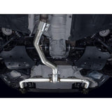 AWE Tuning Track Edition Axle Back Exhaust | 3" Diameter | 4.5" Dual Diamond Black BMW 430i 2021-2024|BMW 330i 2019-2024|BMW 330i xDrive 2019-2024|BMW 430i xDrive 2021-2024