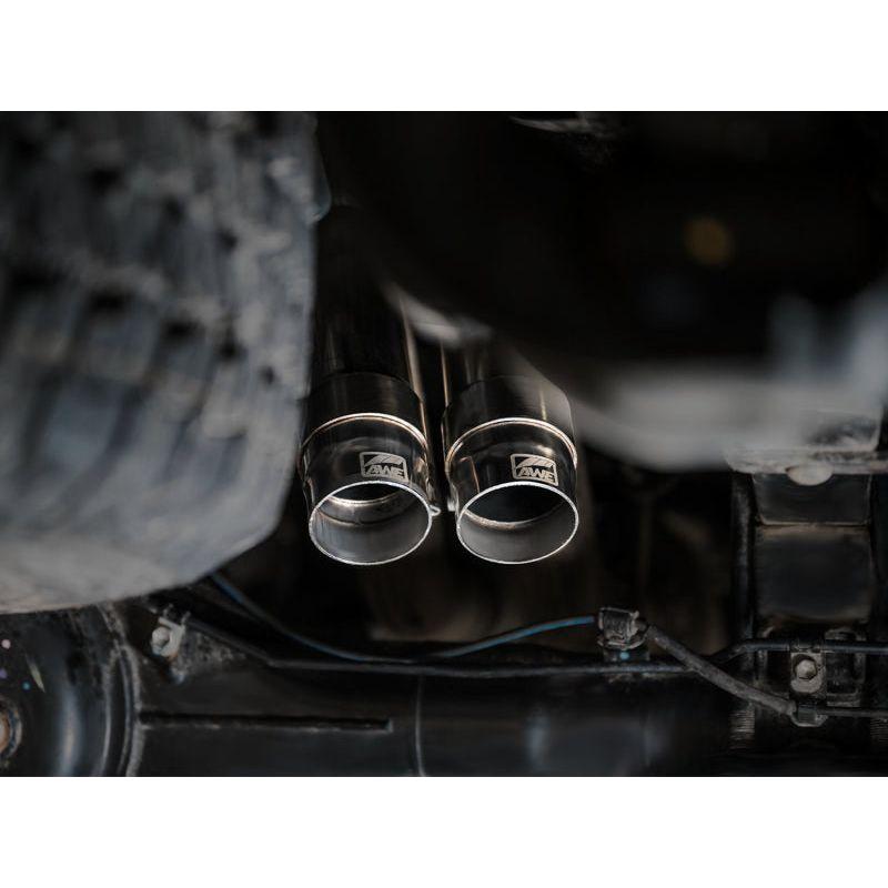 AWE 2016-2023 Toyota Tacoma 0FG Exhaust with BashGuard - No Tips
