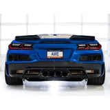 AWE 2023+ C8 Corvette Z06 SwitchPath Cat-Back Exhaust - Diamond Black Tips