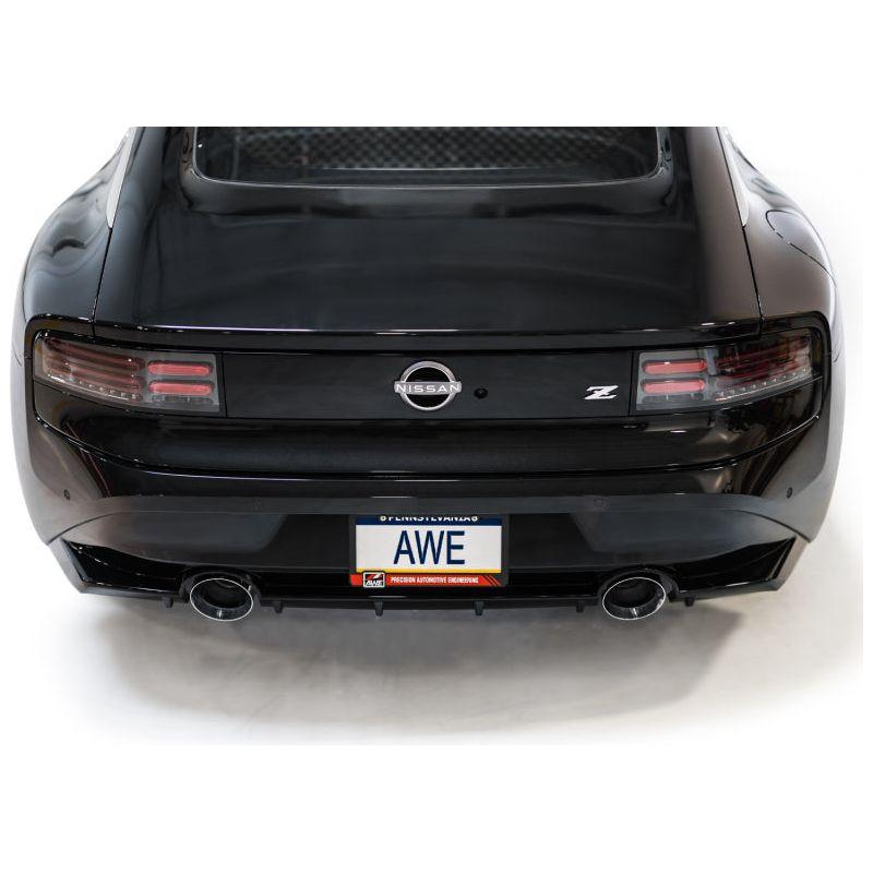 AWE 2023 Nissan Z RZ34 RWD Track Edition Catback Exhaust System w/ Chrome Silver Tips