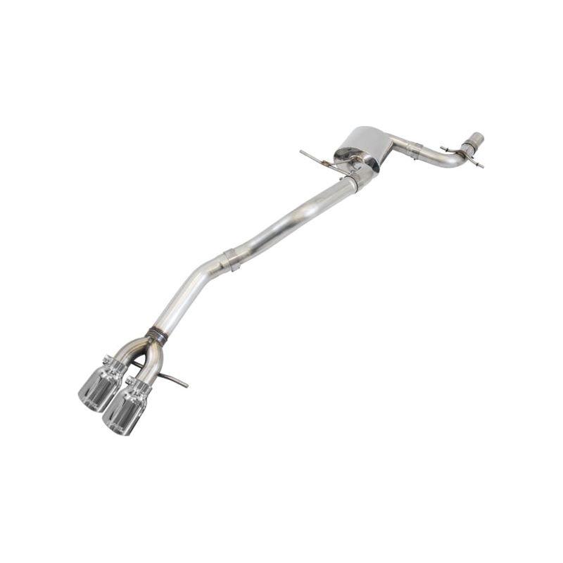 AWE Tuning 09-14 Volkswagen Jetta Mk6 1.4T Track Edition Exhaust - Chrome Silver Tips