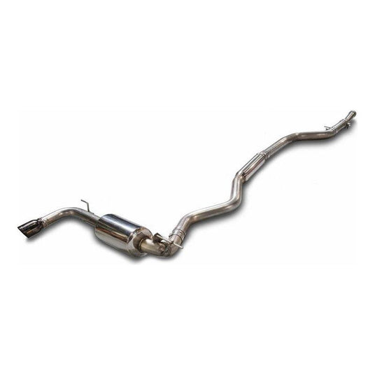 AWE Tuning 13-18 BMW 320i (F30) Touring Edition Exhaust w/ Perfomance Mid Pipe - Diamond Black Tips