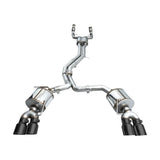 AWE Tuning 19-23 Audi C8 S6/S7 2.9T V6 AWD Touring Edition Exhaust - Diamond Black Tips