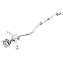 AWE Tuning 2017+ Honda Civic Type R Touring Edition Exhaust w/Front & Mid Pipes - Chrome Silver Tips