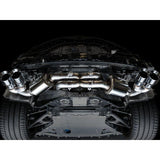 AWE Tuning 2020 Chevrolet Corvette (C8) Touring Edition Exhaust - Quad Chrome Silver Tips