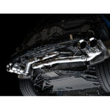 AWE Tuning 2020 Chevrolet Corvette (C8) Track Edition Exhaust - Quad Chrome Silver Tips