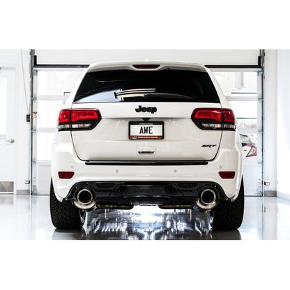 AWE Tuning 2020 Jeep Grand Cherokee SRT Touring Edition Exhaust - Diamond Black Tips