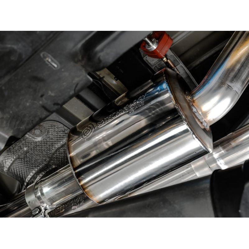 AWE Tuning 2021 RAM 1500 TRX 0FG Cat-Back Exhaust - Diamond Black Tips