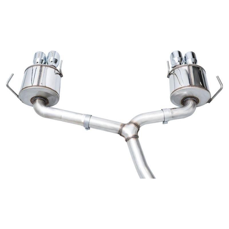 AWE Tuning 2022+ VB Subaru WRX Touring Edition Exhaust - Chrome Silver Tips