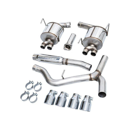 AWE Tuning 2022+ VB Subaru WRX Touring Edition Exhaust - Chrome Silver Tips
