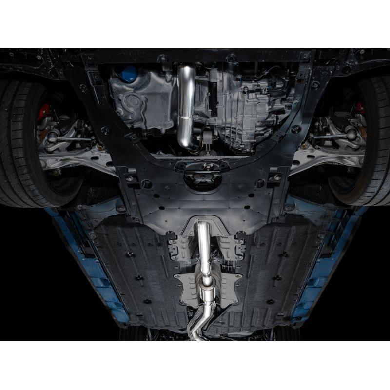 AWE Tuning 2023 Honda Civic Type R FL5 Touring Edition Exhaust w/ Triple Chrome Silver Tips