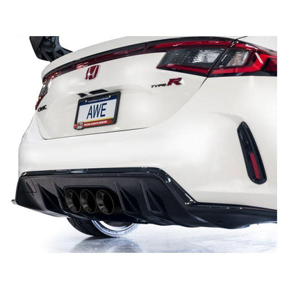 AWE Tuning 2023 Honda Civic Type R FL5 Track Edition Exhaust w/ Triple Diamond Black Tips