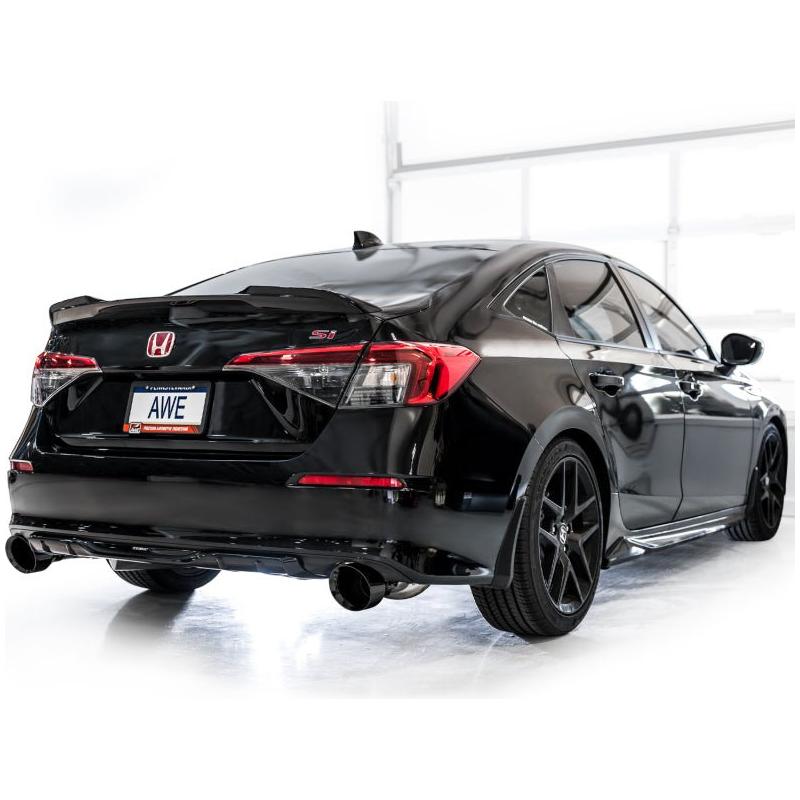 AWE Tuning 22+ Honda Civic Si/Acura Integra Touring Edition Catback Exhaust - Dual Diamond Black Tip