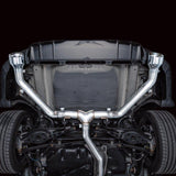AWE Tuning 22+ Honda Civic Si/Acura Integra Track Edition Catback Exhaust - Dual Chrome Silver Tips