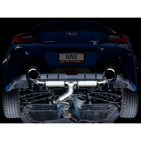 AWE Tuning Track & Touring Exhaust | 3" Diameter | 5" Dual Tips Subaru BRZ 2013-2019|Toyota 86 2017-2019|Toyota GR86 2022-2025|Scion FR-S 2013-2016