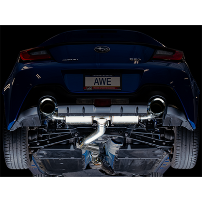 AWE Tuning Track & Touring Exhaust | 3" Diameter | 5" Dual Tips Subaru BRZ 2013-2019|Toyota 86 2017-2019|Toyota GR86 2022-2025|Scion FR-S 2013-2016