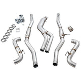 AWE Tuning Resonated Track Edition Exhaust | 3" Diameter | 5" Dual Tips Toyota GR Supra 2023-2025