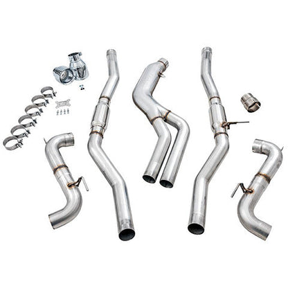 AWE Tuning Resonated Track Edition Exhaust | 3" Diameter | 5" Dual Tips Toyota GR Supra 2023-2025