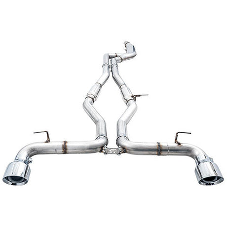 AWE Tuning Resonated Track Edition Exhaust | 3" Diameter | 5" Dual Tips Toyota GR Supra 2023-2025
