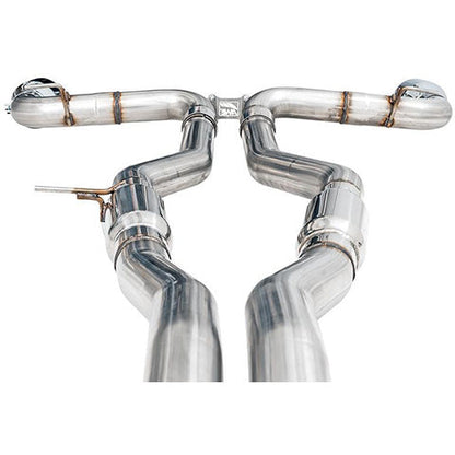 AWE Tuning Resonated Track Edition Exhaust | 3" Diameter | 5" Dual Tips Toyota GR Supra 2023-2025